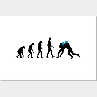 Evolution Football (2) Posters and Art